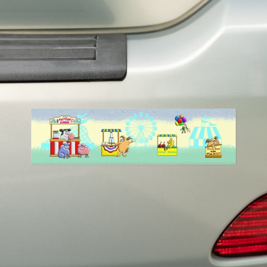 Holly Cow's County Fair Bumpersticker (Op auto)