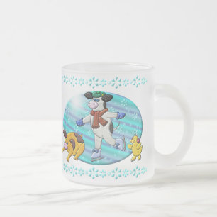 Holly Cow's Winter Wonderland Matglas Koffiemok