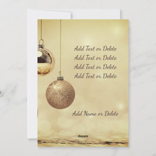 Holly Cross Familie Foto Kerstmis Religieuze Faith Feestdagenkaart (Achterkant)