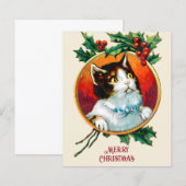 Holly Cute Cat Christmas (Voorkant / Achterkant)