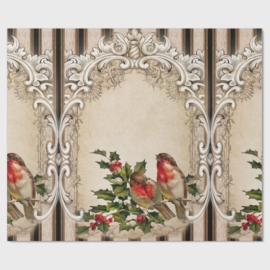 Holly-days Cadeaupapier (Vlak)