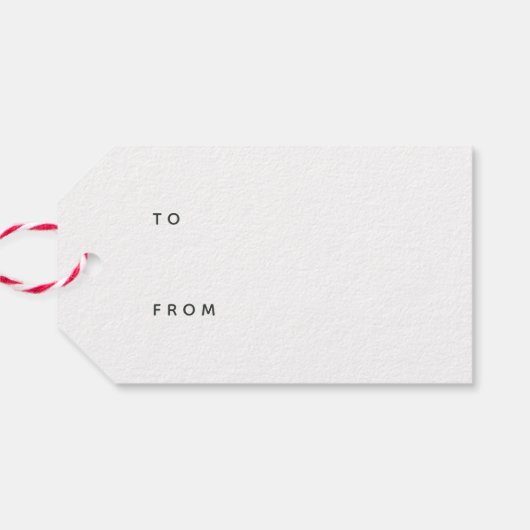 Holly Days prettige feestdagen | Aangepast naar Cadeaulabel (Achterkant Horizontaal)