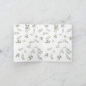 Holly Days | Vrolijk Kerstfeest Foto Vakantie kaar Feestdagen Kaart (Binnen)