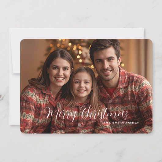 Holly Dayz Cheer 5 foto kerst Kaart (Voorkant)