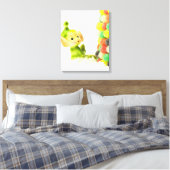 Holly de Pixie Elf Canvas Afdruk (Insitu (Slaapkamer))