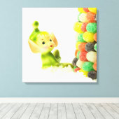 Holly de Pixie Elf Canvas Afdruk (Insitu (Houten vloer))