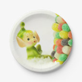 Holly de Pixie Elf Papieren Bordje (Voorkant)