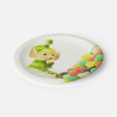 Holly de Pixie Elf Papieren Bordje (Gekanteld)