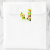 Holly de Pixie Elf Vierkante Sticker (Tas)