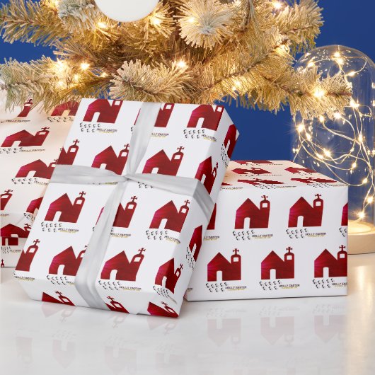 Holly Easter Cadeaupapier (Feestdagen)