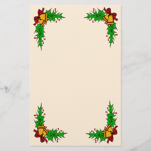 Holly en Bells-bakkerij Briefpapier (Voorkant)