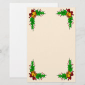 Holly en Bells-bakkerij Briefpapier (Voorkant / Achterkant)