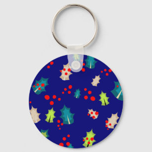 Holly en Berries Sleutelhanger