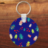 Holly en Berries Sleutelhanger (Voorkant)