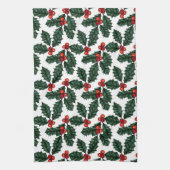 Holly en Berries Theedoek (Verticaal)