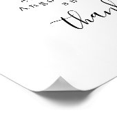 Holly en Bessen Cocktails Trouw Bar Bord Poster (Hoek)