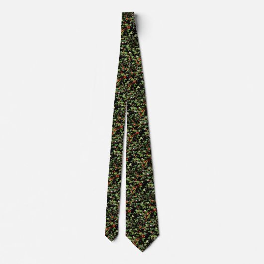 Holly en bessen Stropdas (Achterkant)