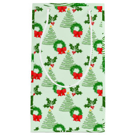 Holly en bomen en kransen, oh my! klein cadeauzakje