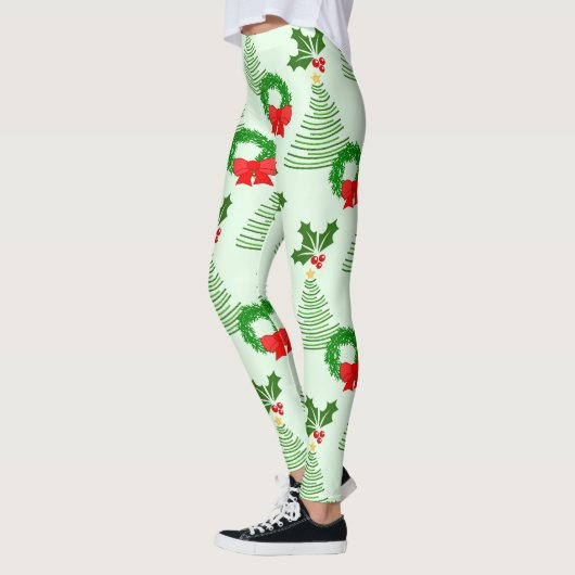 Holly en bomen en kransen, oh my! leggings (Links)