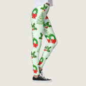 Holly en bomen en kransen, oh my! leggings (Rechts)