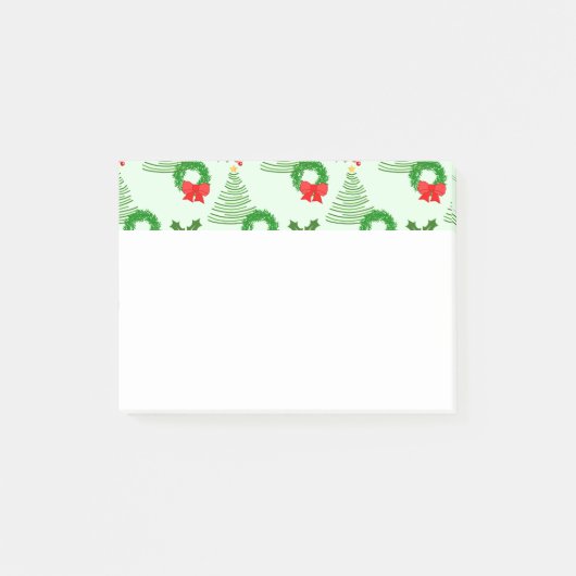 Holly en bomen en kransen, oh my! post-it® notes (Voorkant)
