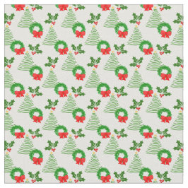 Holly en bomen en kransen, oh my! stof