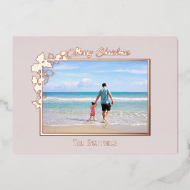 Holly en de Ivy Neutral Folie Holiday Kaart