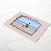 Holly en de Ivy Neutral Folie Holiday Kaart (Gedraaid)