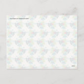 Holly en Jingle Bells Retro Kerstpatroon Feestdagenkaart (Achterkant)