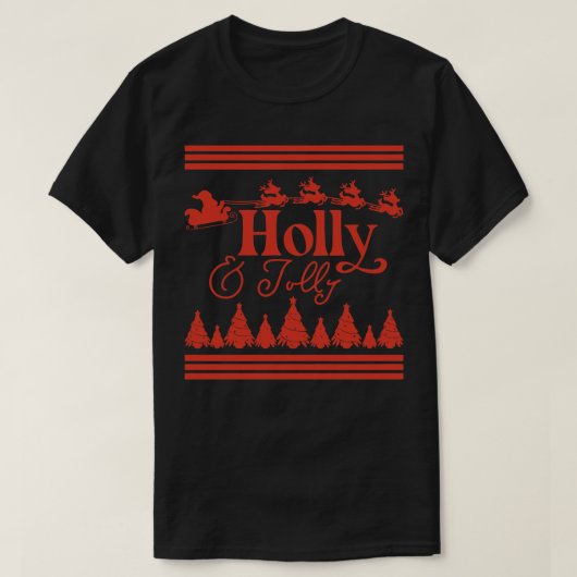 Holly en Jolly T-shirt (Design voorkant)