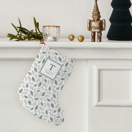 Holly en Pine | Monogrammen Kleine Kerstsok