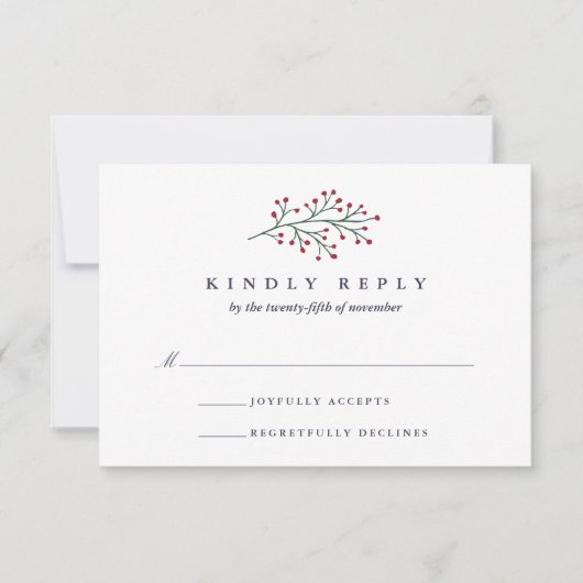 Holly en Pine RSVP (Voorkant)