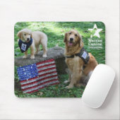 Holly en pup mousepad muismat (Met muis)