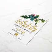 Holly en Red Berry Promotionele Sjabloon (Gedraaid)