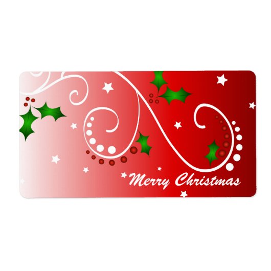 Holly en sterren - Label (Voorkant)