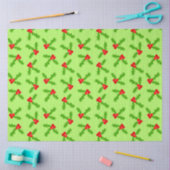 Holly en stippen_groen tissuepapier (Craft)