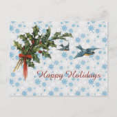  Holly en Vogels Briefkaart (Voorkant)