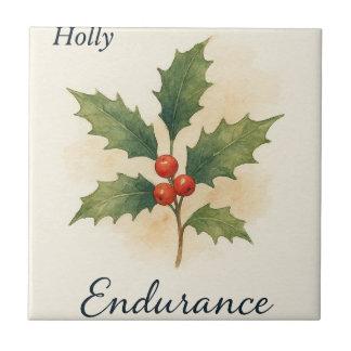 Holly — Endurance Tegeltje