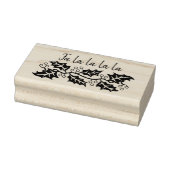 Holly Garland Christmas Art Stamp Rubberstempel (Stempel)