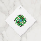 Holly Gift Labels (Achterkant)