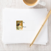 Holly Girl  Gift Label (Insitu)