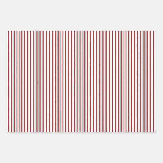 Holly Greenery Patterns Christmas Gifts Inpakpapier Vel (Voorkant 3)