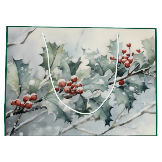 Holly Groot Cadeauzakje (Achterkant)