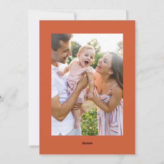 Holly Hand Lettered We wensen je een vrolijk kerst Feestdagenkaart (Achterkant)