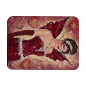 Holly Heart valentijn fee van Renee Magneet (Horizontaal)