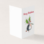 Holly Hedégel-kerstKaart Kaart (Buitenkant)