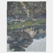 Holly Hill Een Engels Cottage Fleece Deken (Voorkant)