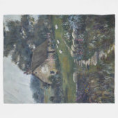 Holly Hill Een Engels Cottage Fleece Deken (Voorkant (Horizontaal))