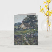 Holly Hill - Een Engels Cottage" Kaart (Gele Bloem)