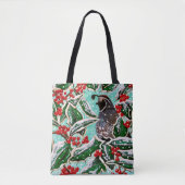 Holly Holiday Bag Tote Bag (Voorkant)